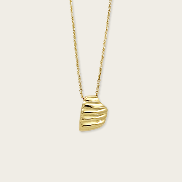 Herringbone Chain Sunray Pendant