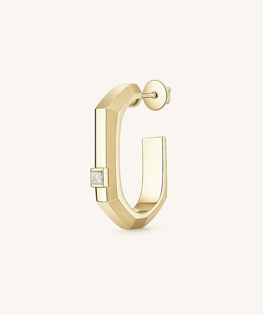 Geometric Diamond Hoops