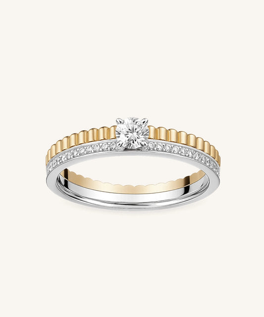 Radiant Diamond Band Ring