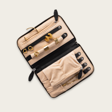 Black Travel Jewelry Case