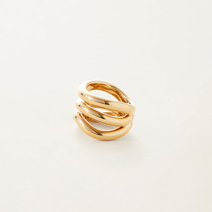 14K Gold Stackable Ring