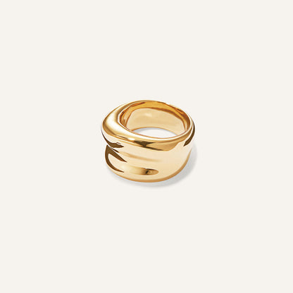 High-gloss Statement Ring