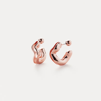14K Gold Ola Circular Earrings