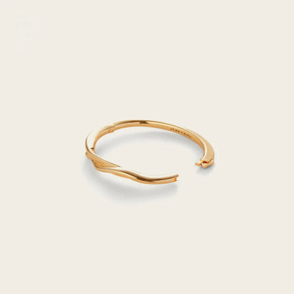 Curved Wrap Cuff Bracelet