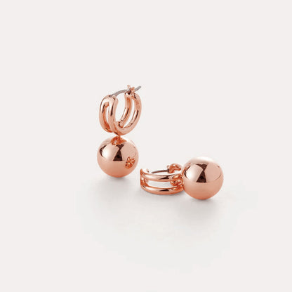 Gold Plated Lyra Hoops