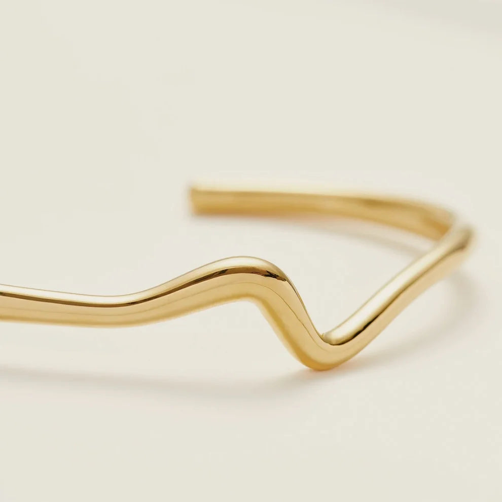 Wave Cuff Bracelet