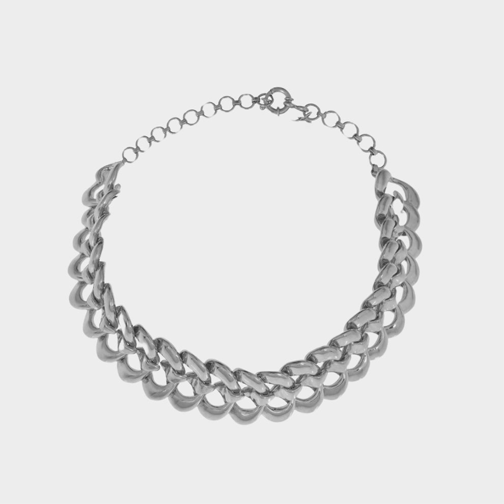 22K Gold Interlink Choker