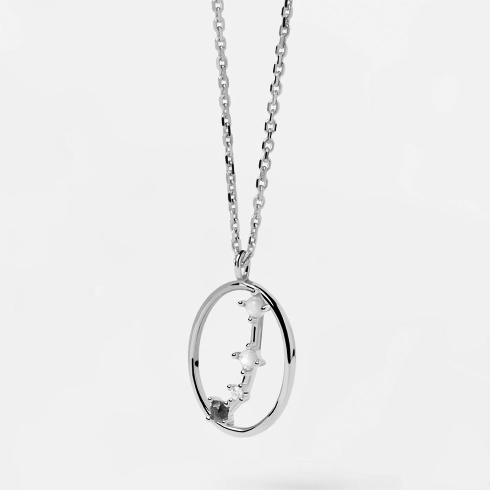 Aries Oval Multi-gem Pendant