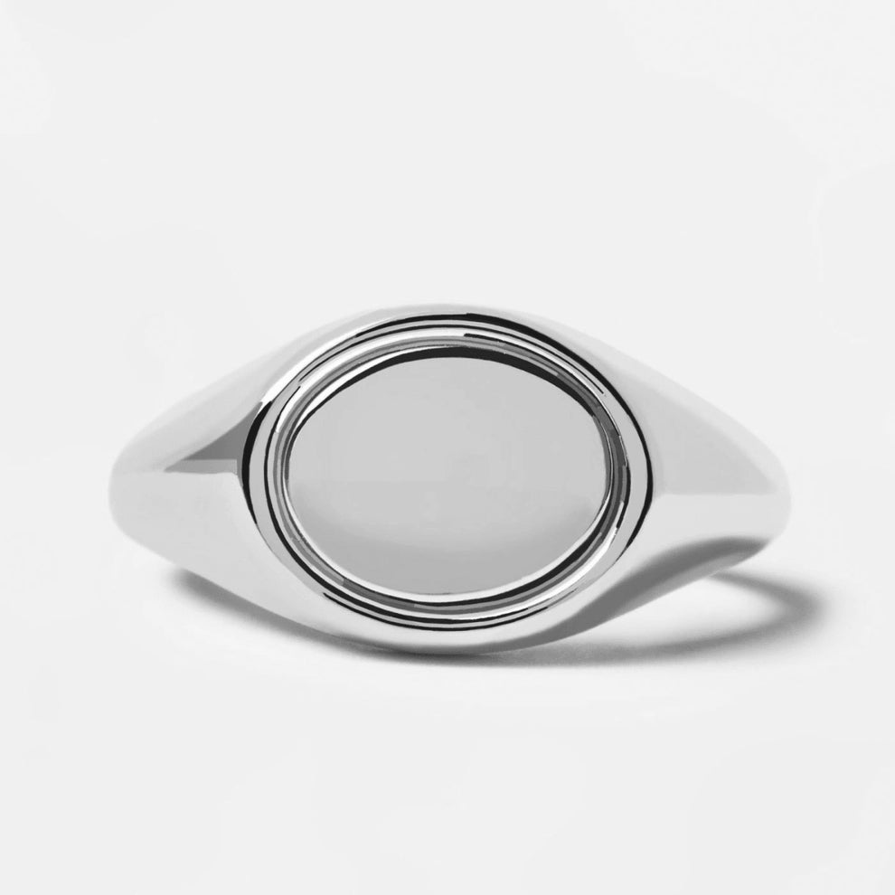 Octagonal Engravable Signet Ring