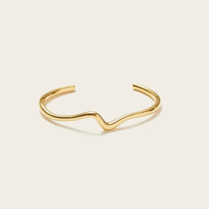 Wave Cuff Bracelet