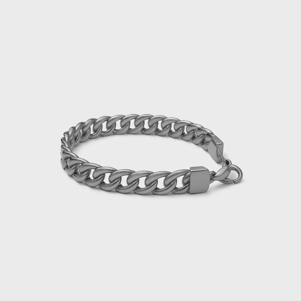 Men 22K Gold Link Bracelet