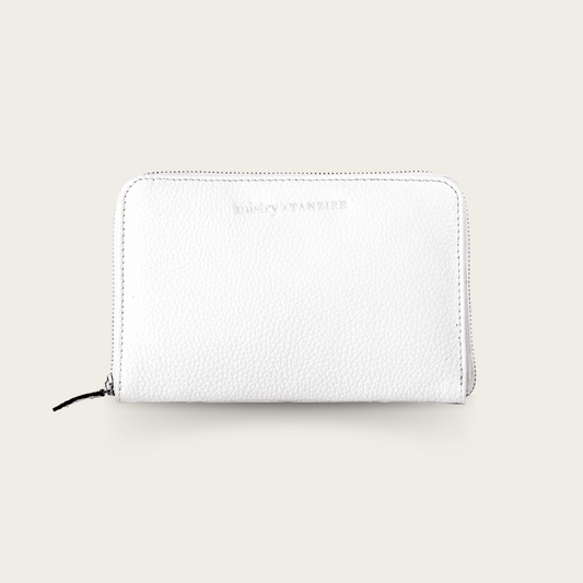 White Travel Jewellery Case