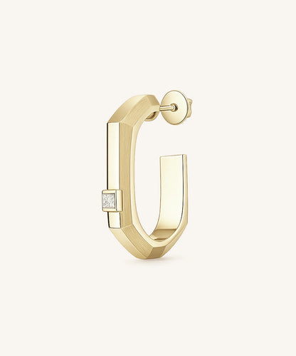 Geometric Diamond Hoops