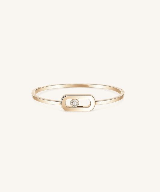 Oval Diamond Link Bracelet