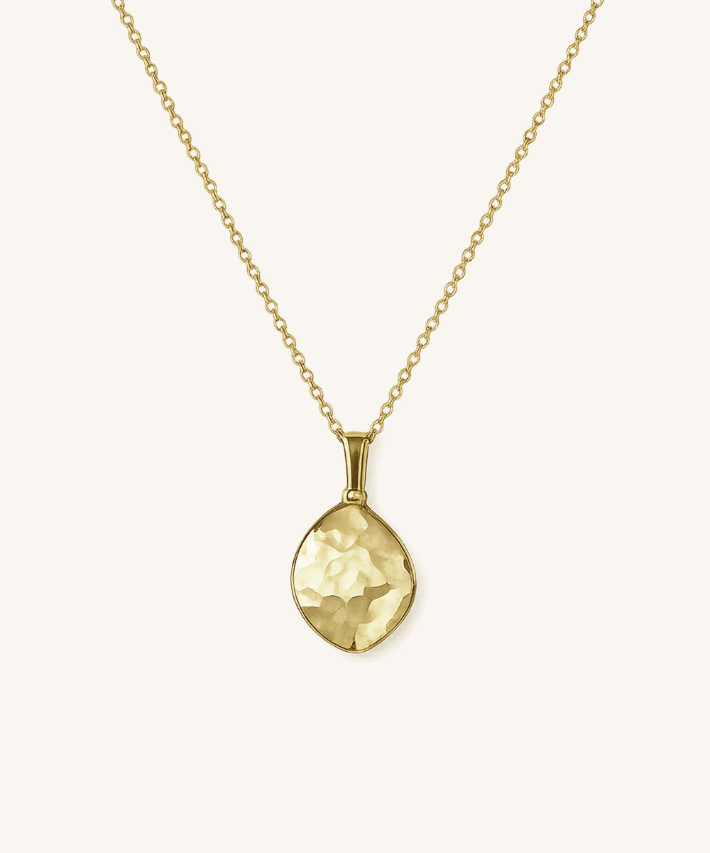 Teardrop Pendant Necklace