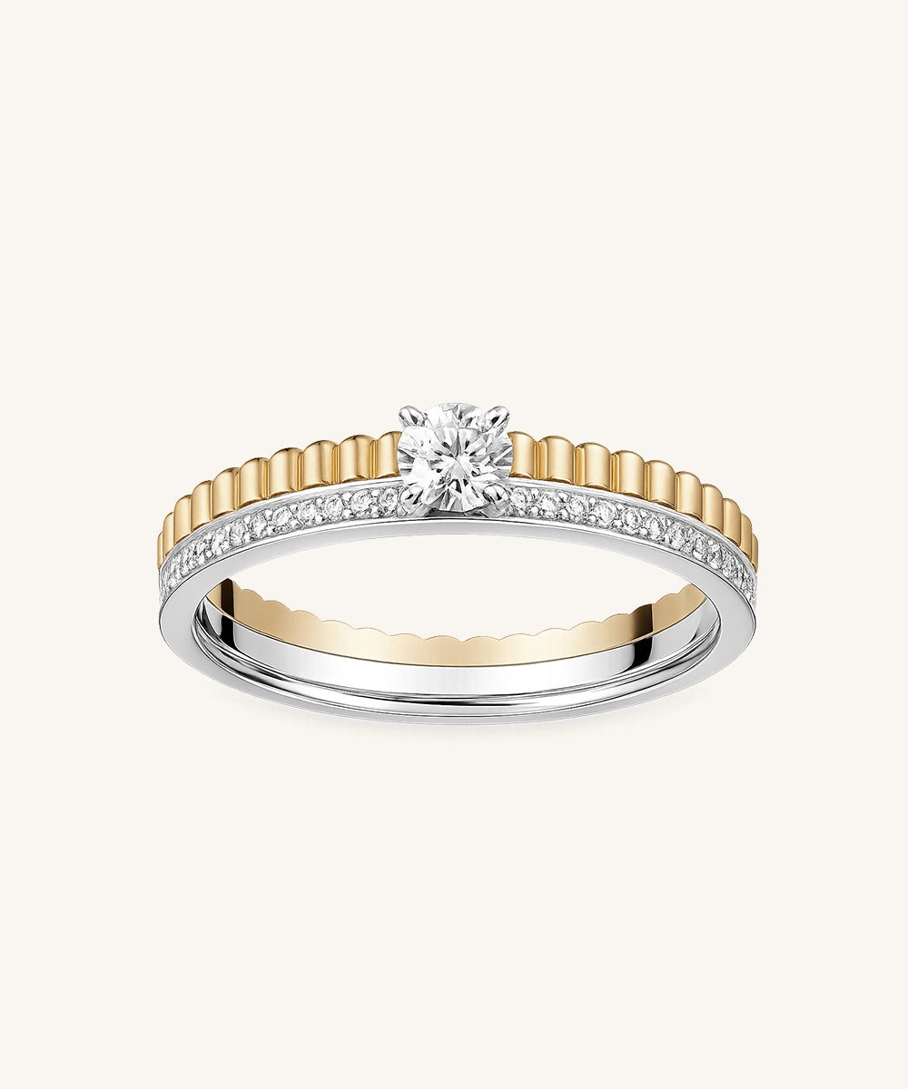 Radiant Diamond Band Ring