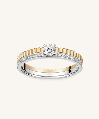 Radiant Diamond Band Ring
