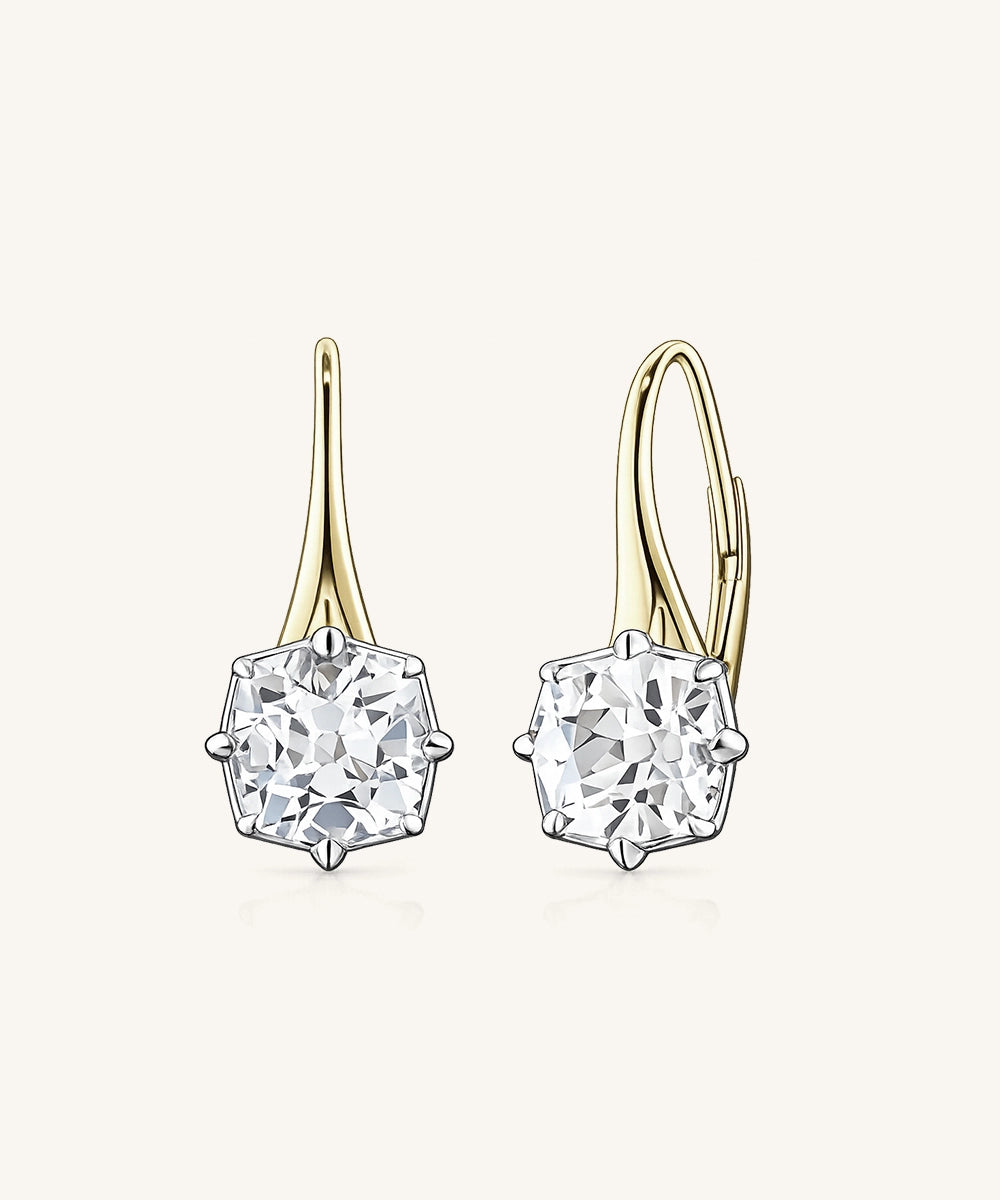 Minimalist Crystal Earrings