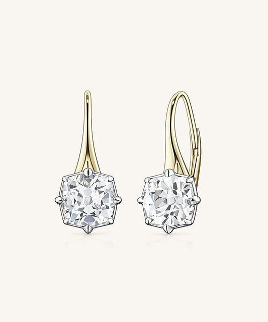 Minimalist Crystal Earrings