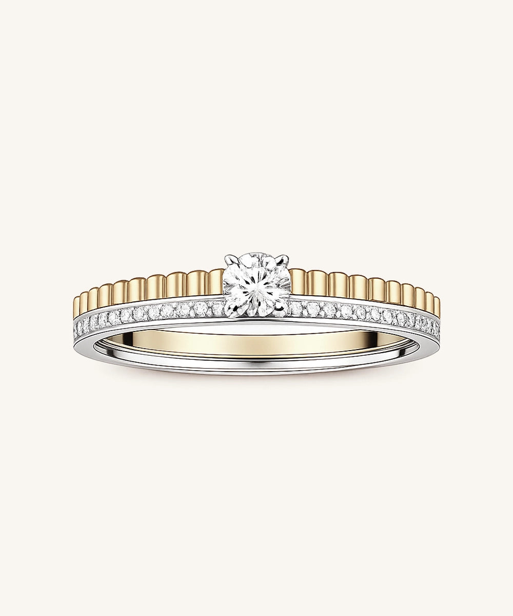 Radiant Diamond Band Ring