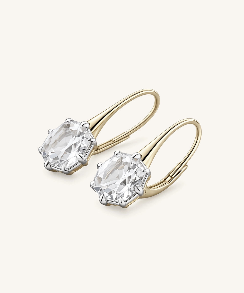 Minimalist Crystal Earrings
