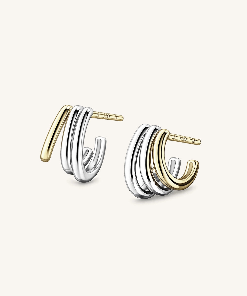 Modern Hoop Earrings
