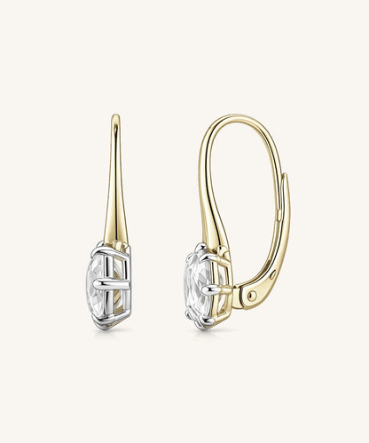 Minimalist Crystal Earrings