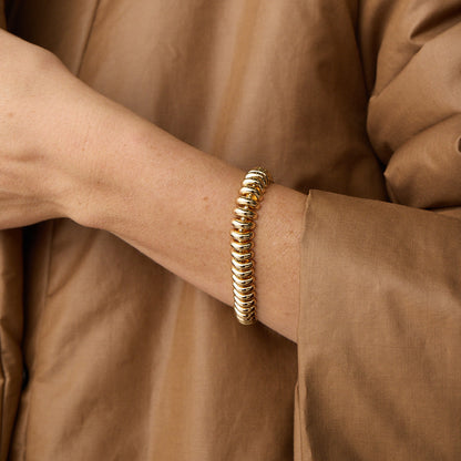 14K Gold Bold Sofia Bracelet