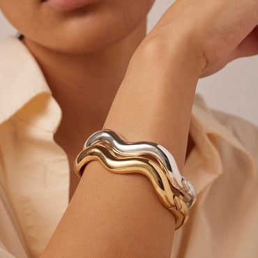 Gold Ola Bangle Wristwear