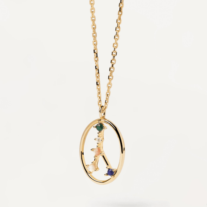 Multi-gem Cancer Pendant