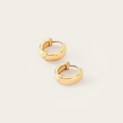 Tiny Gold Huggie Hoops