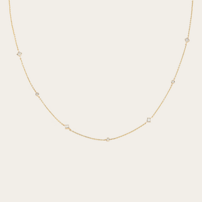 Royal Gold Diamond Necklace