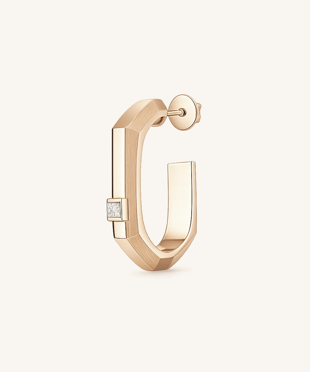 Geometric Diamond Hoops