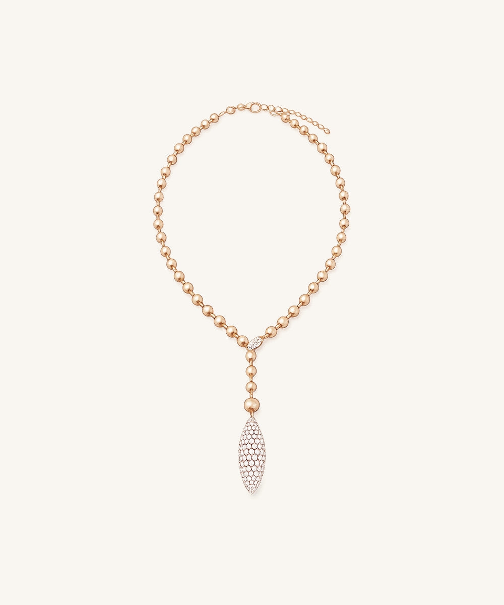 Modern Drop Necklace