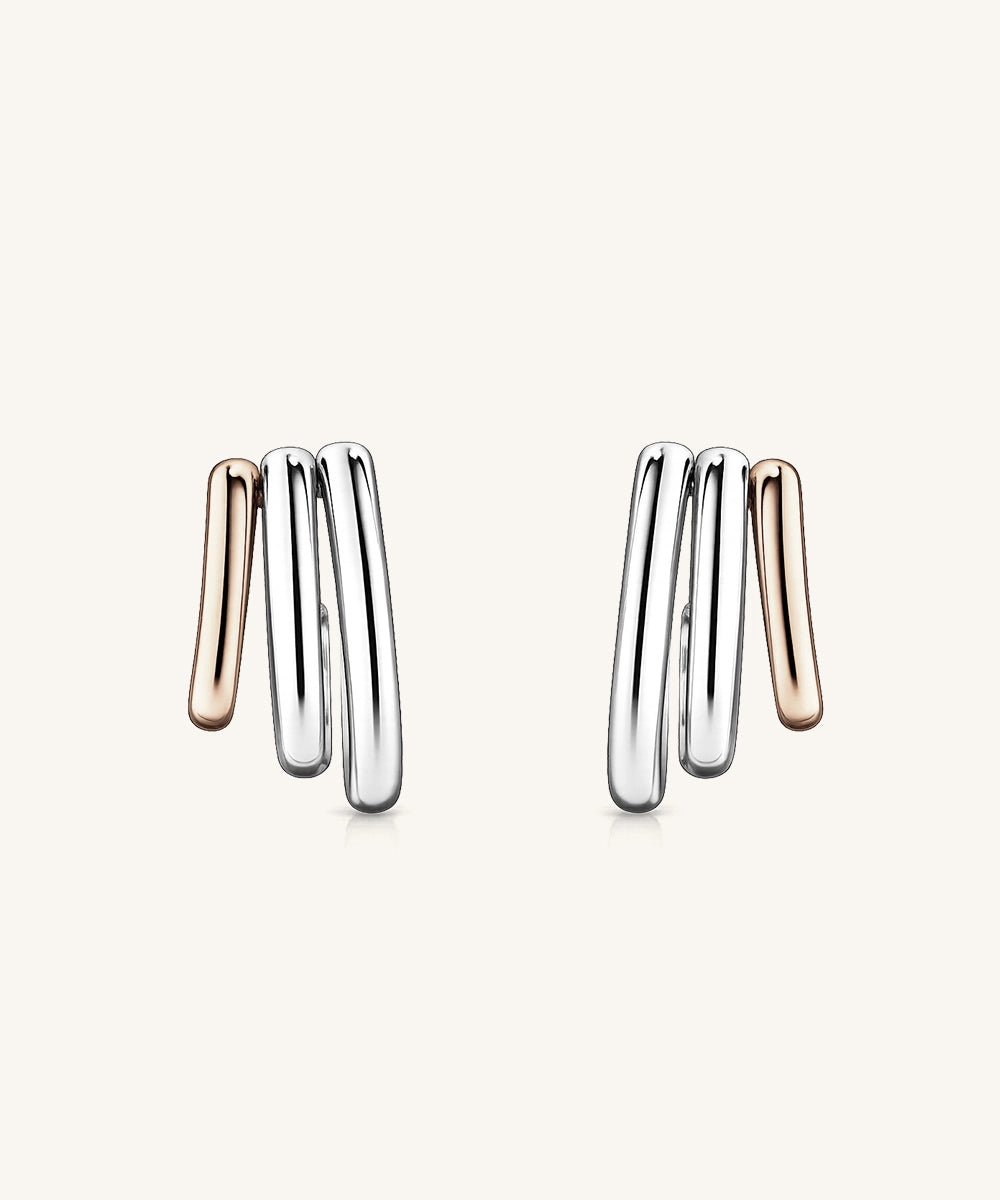 Modern Hoop Earrings