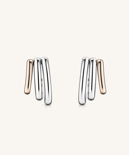 Modern Hoop Earrings