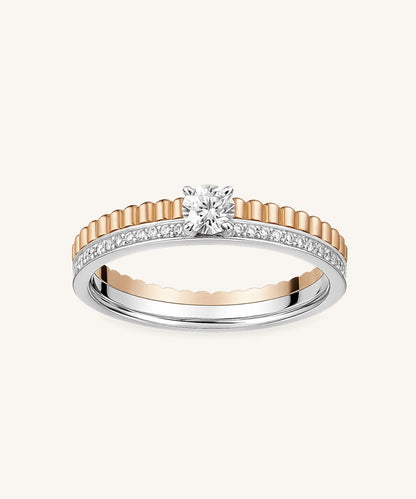 Radiant Diamond Band Ring