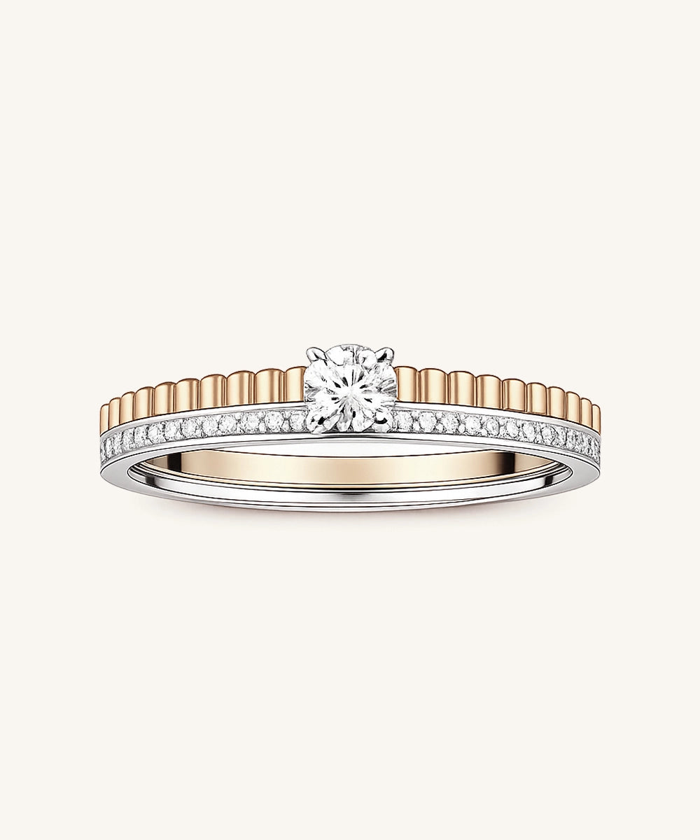 Radiant Diamond Band Ring