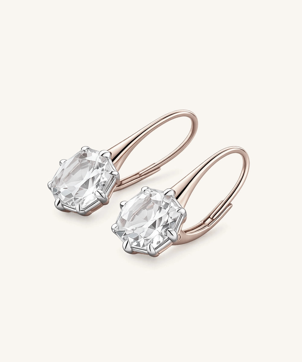 Minimalist Crystal Earrings