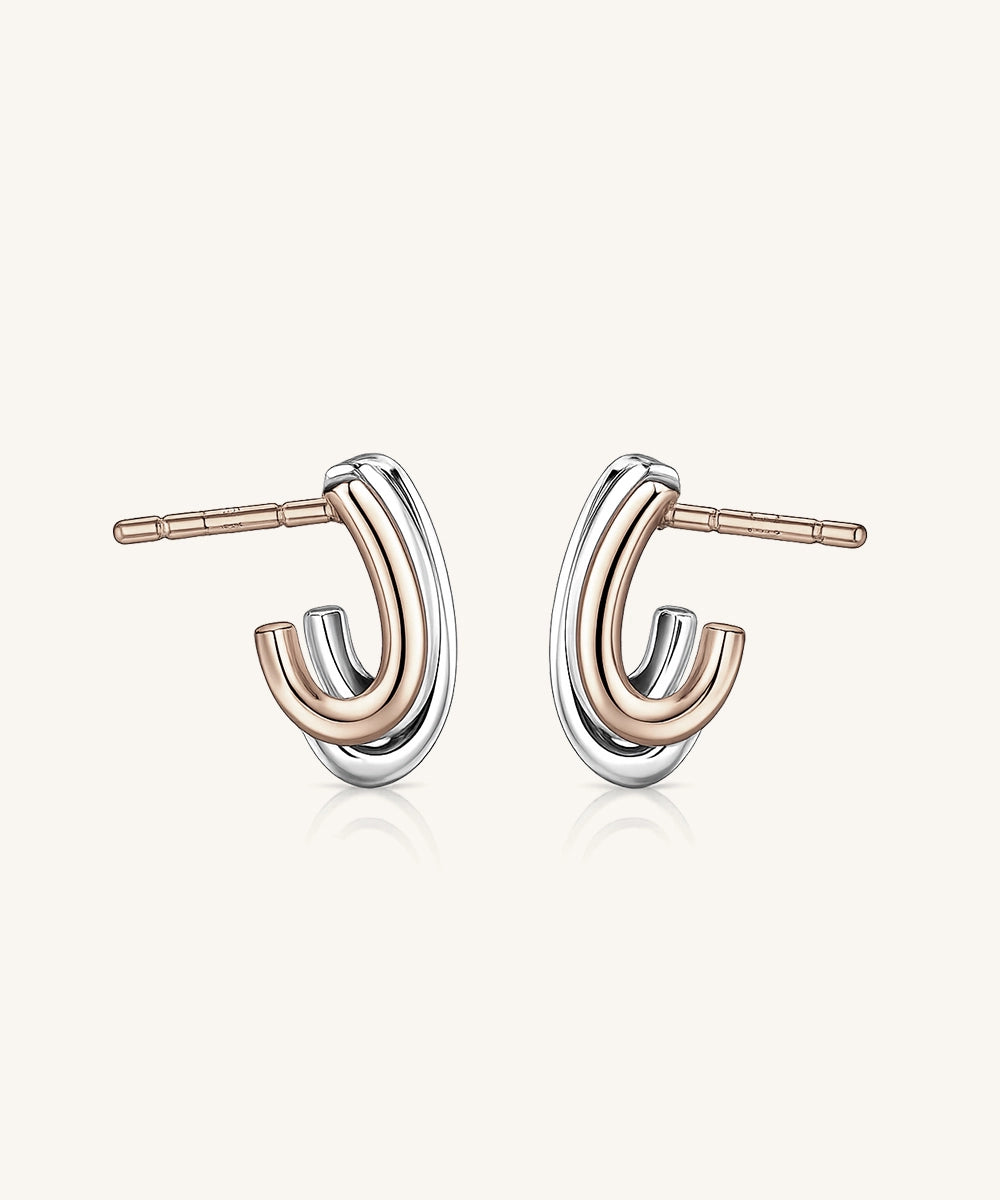 Modern Hoop Earrings