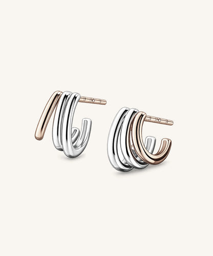 Modern Hoop Earrings