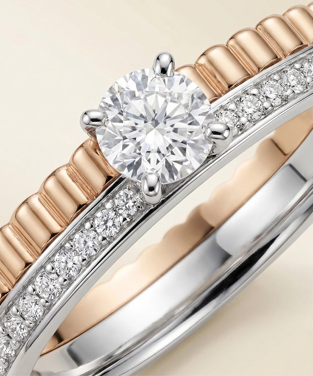 Radiant Diamond Band Ring