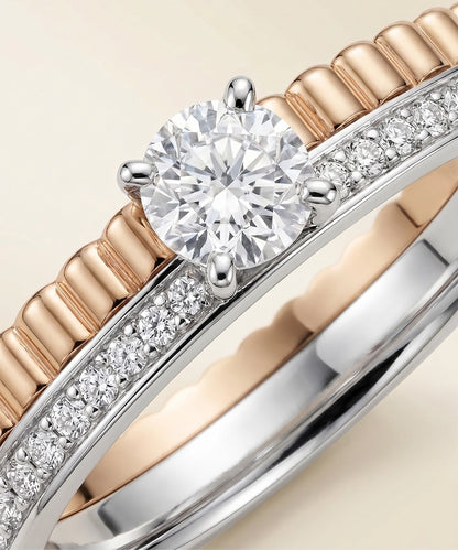 Radiant Diamond Band Ring