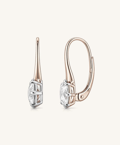 Minimalist Crystal Earrings
