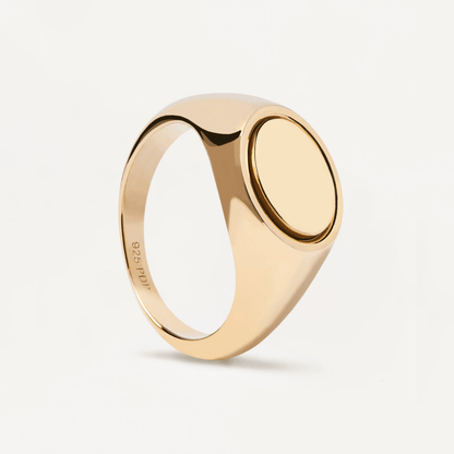 Octagonal Engravable Signet Ring