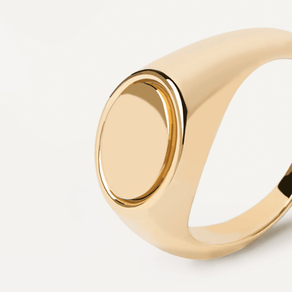 Octagonal Engravable Signet Ring