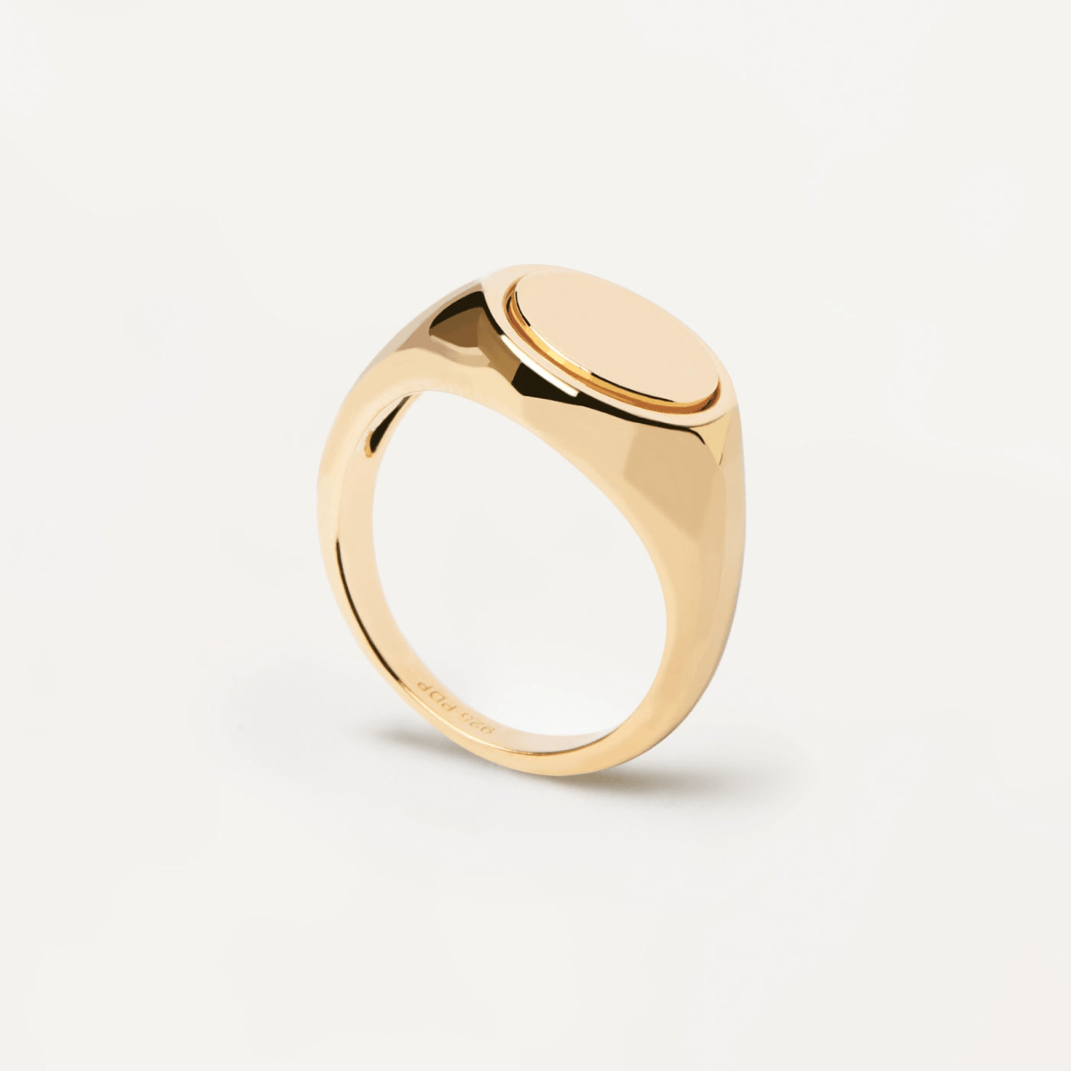 Octagonal Engravable Signet Ring