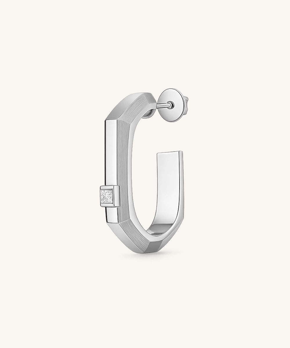 Geometric Diamond Hoops