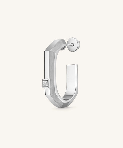 Geometric Diamond Hoops