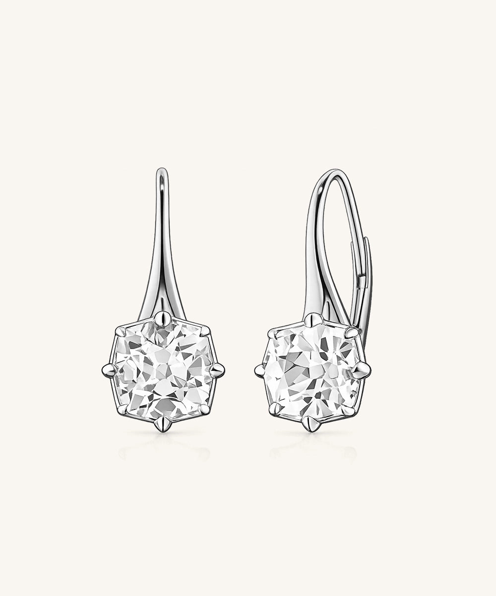 Minimalist Crystal Earrings